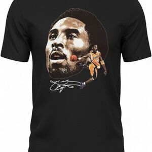 Gildan Black Graphic Tee with Basketball Design